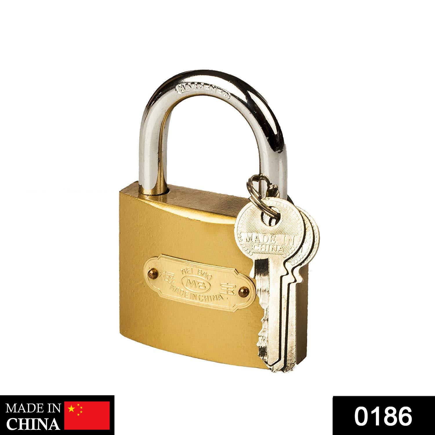 Imitation copper padlock