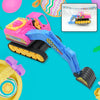 Friction Powered Construction JCB for Kids, Plastic Moving Smooth, Construction Vehicles for Kids | Construction Toy | Pull Back | Toys Mini Construction Series (1 Pc)