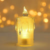 Simple Candles for Home Decoration, Crystal Candle Lights