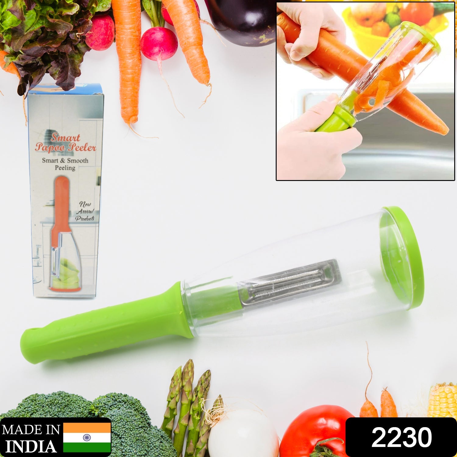 Fruit and vegetable peeler