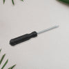 Pocket-sized slotted screwdriver with magnetic tip