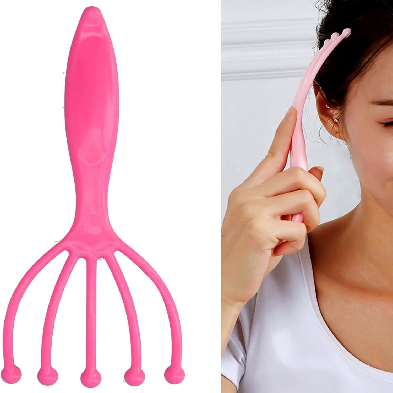 Handheld Scalp Massager for Relaxation, Gym Equipment