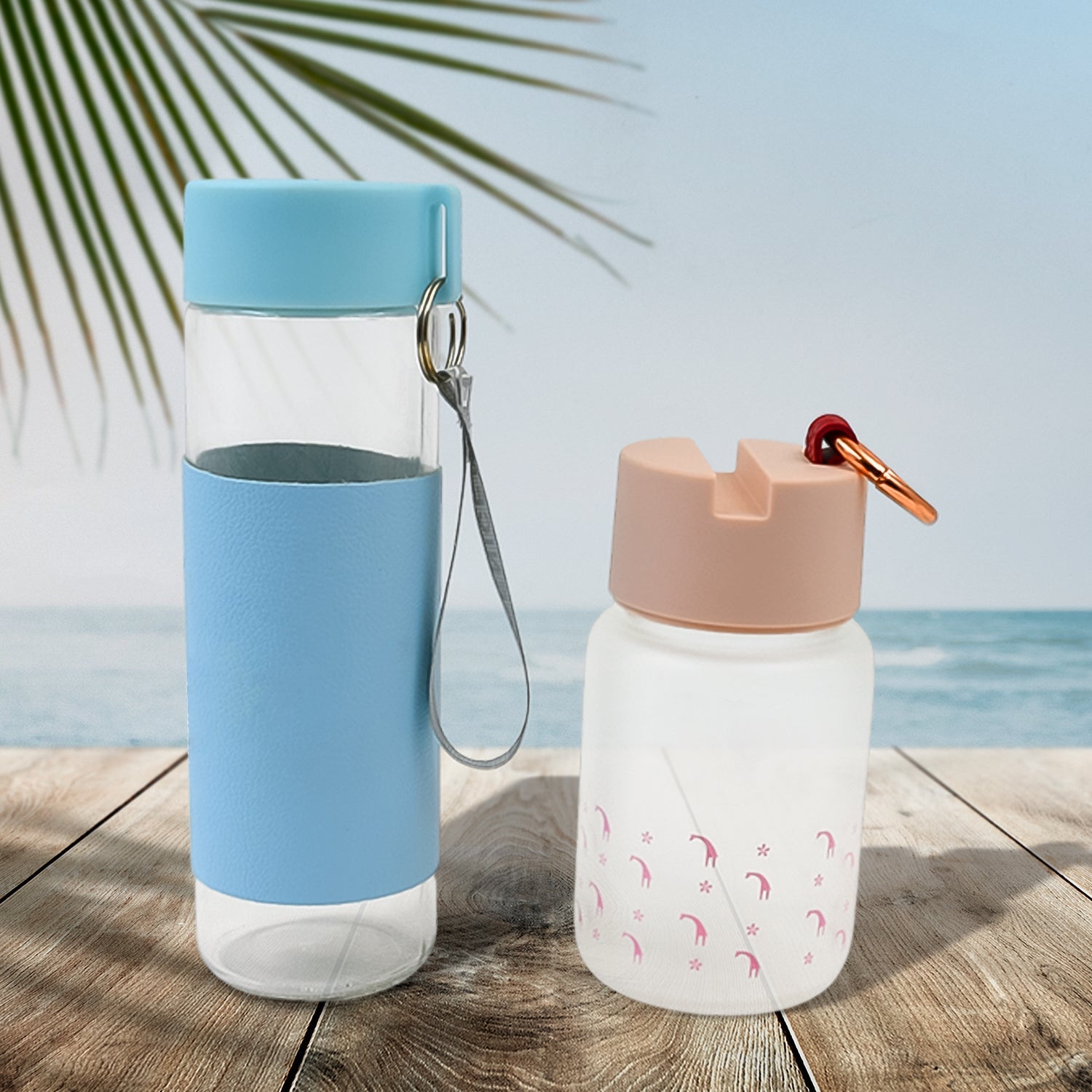 Outdoor Sport Glass water bottle