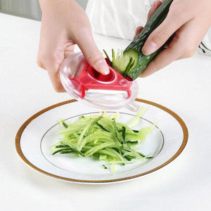 Multi-function rotary vegetable slicer, peeler, and cutter