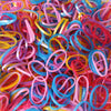 Multicolor rubber bands for office and home use