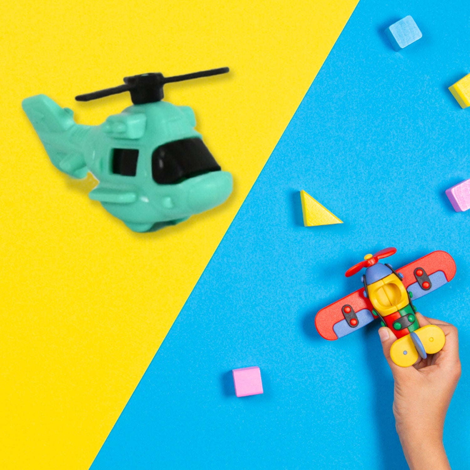 Small DIY Helicopter Toy, Small Kid's Toy, Rotating Tail  Wing DIY Helicopter