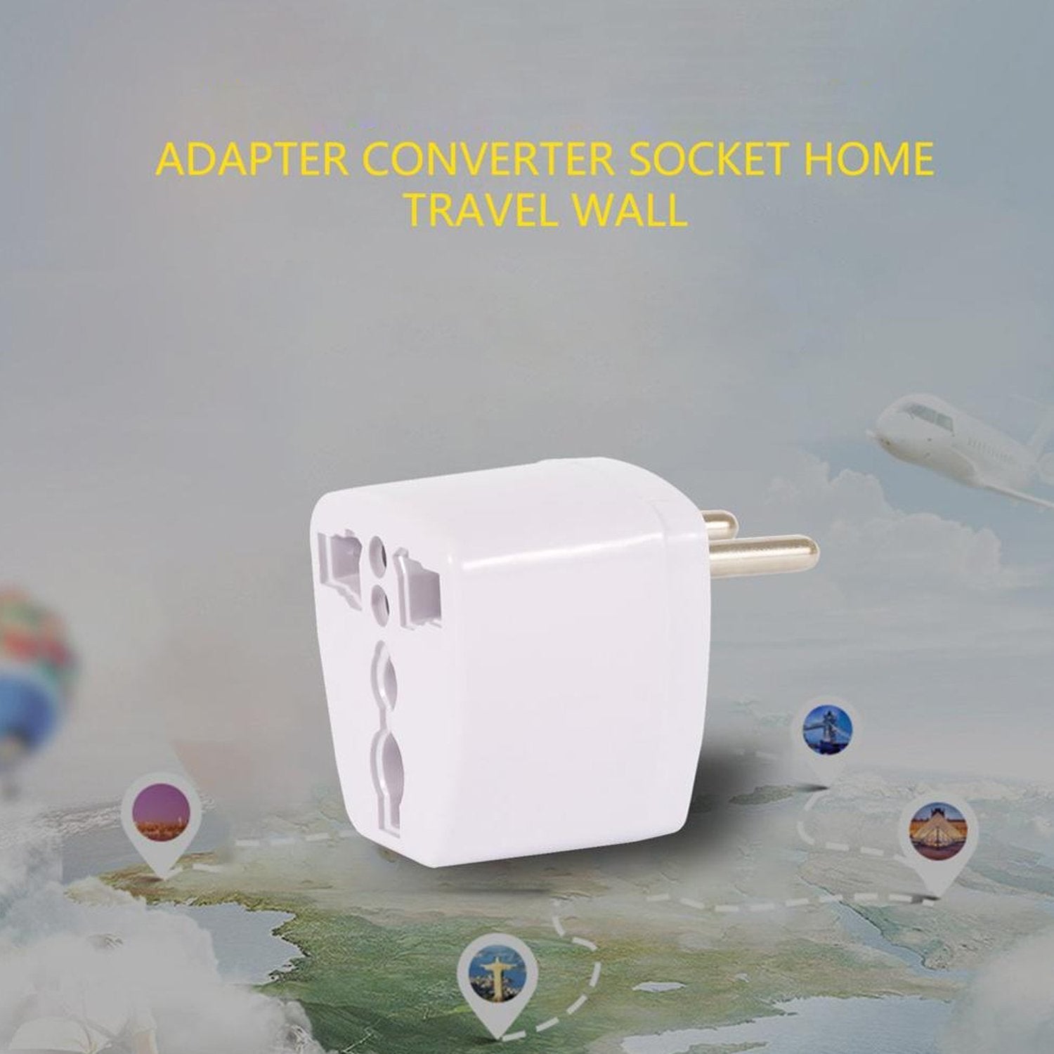 Global travel plug with multiple adapter configurations