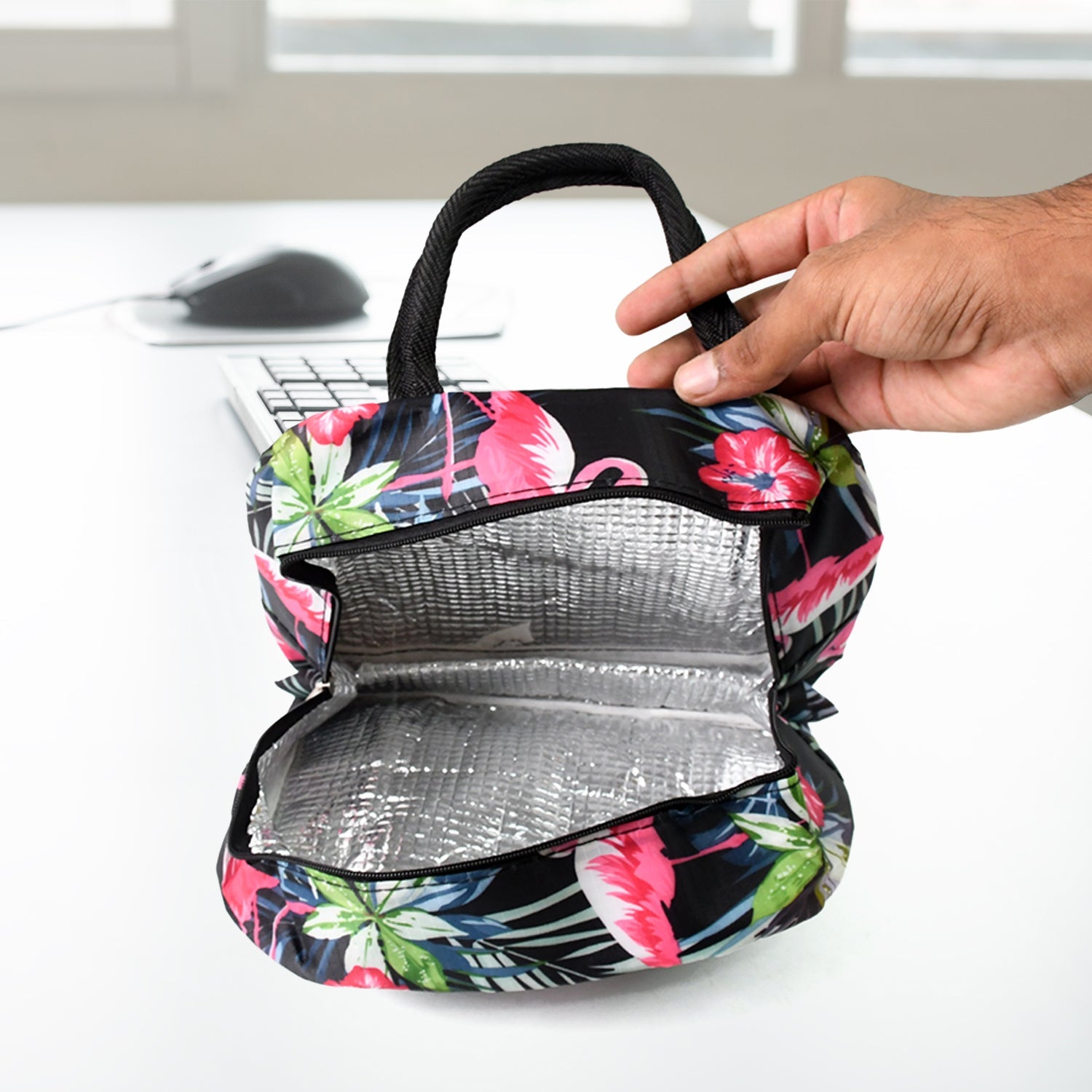 Expandable Insulated Lunch Bag