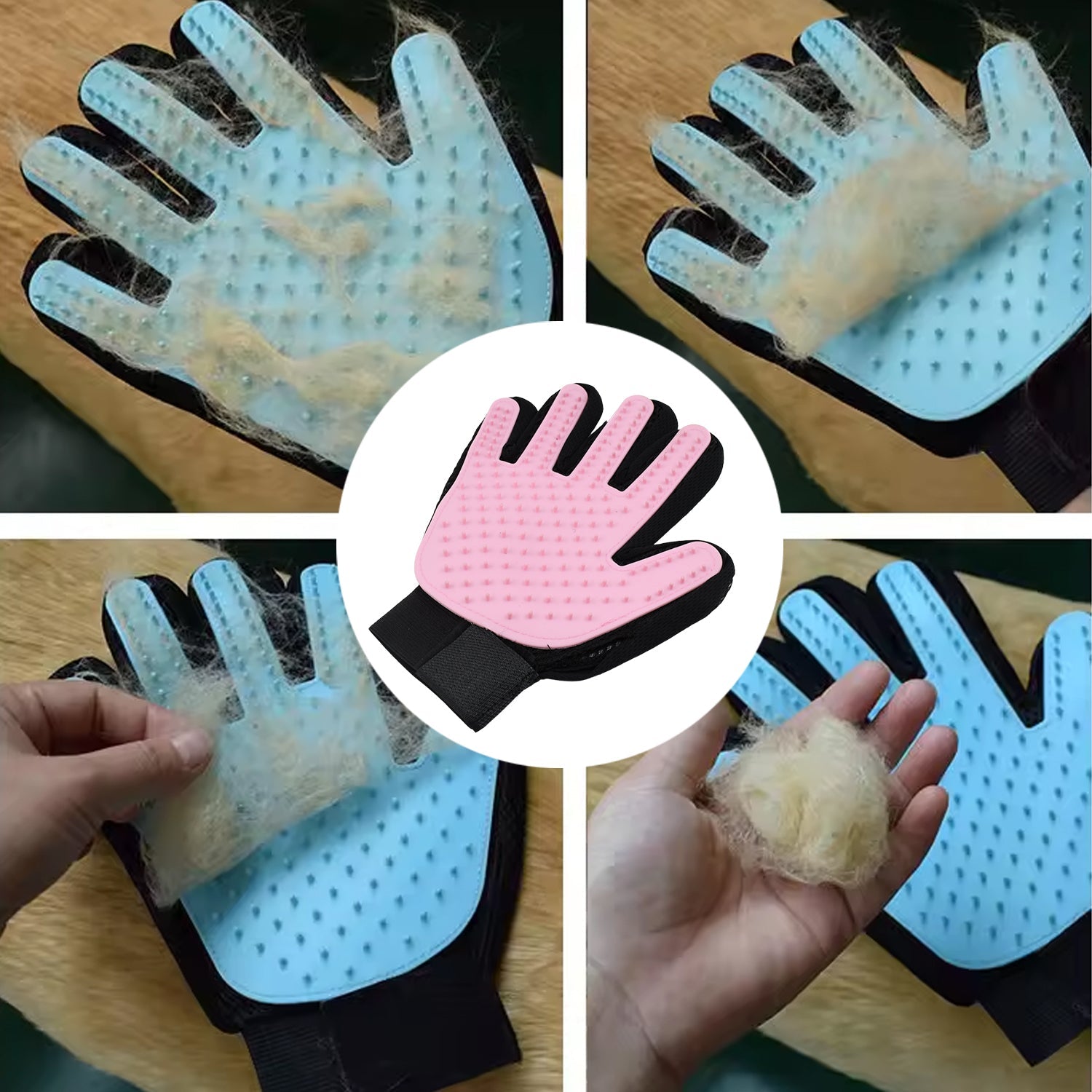 Pink  Gloves, Gloves Bathing Tool (1 Pc)