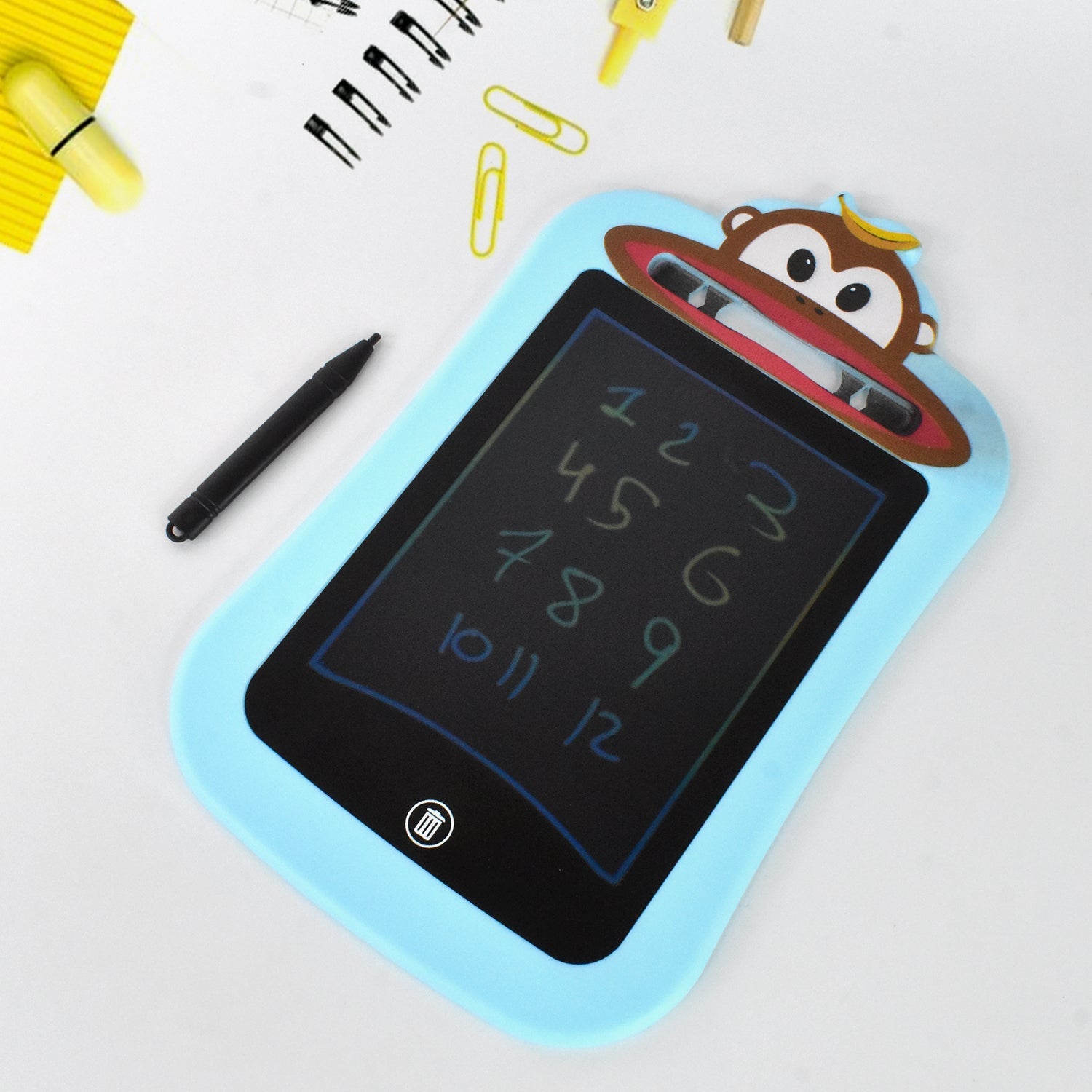 Kids Portable LCD Writing Tablet (1 Pc / Mix Design)