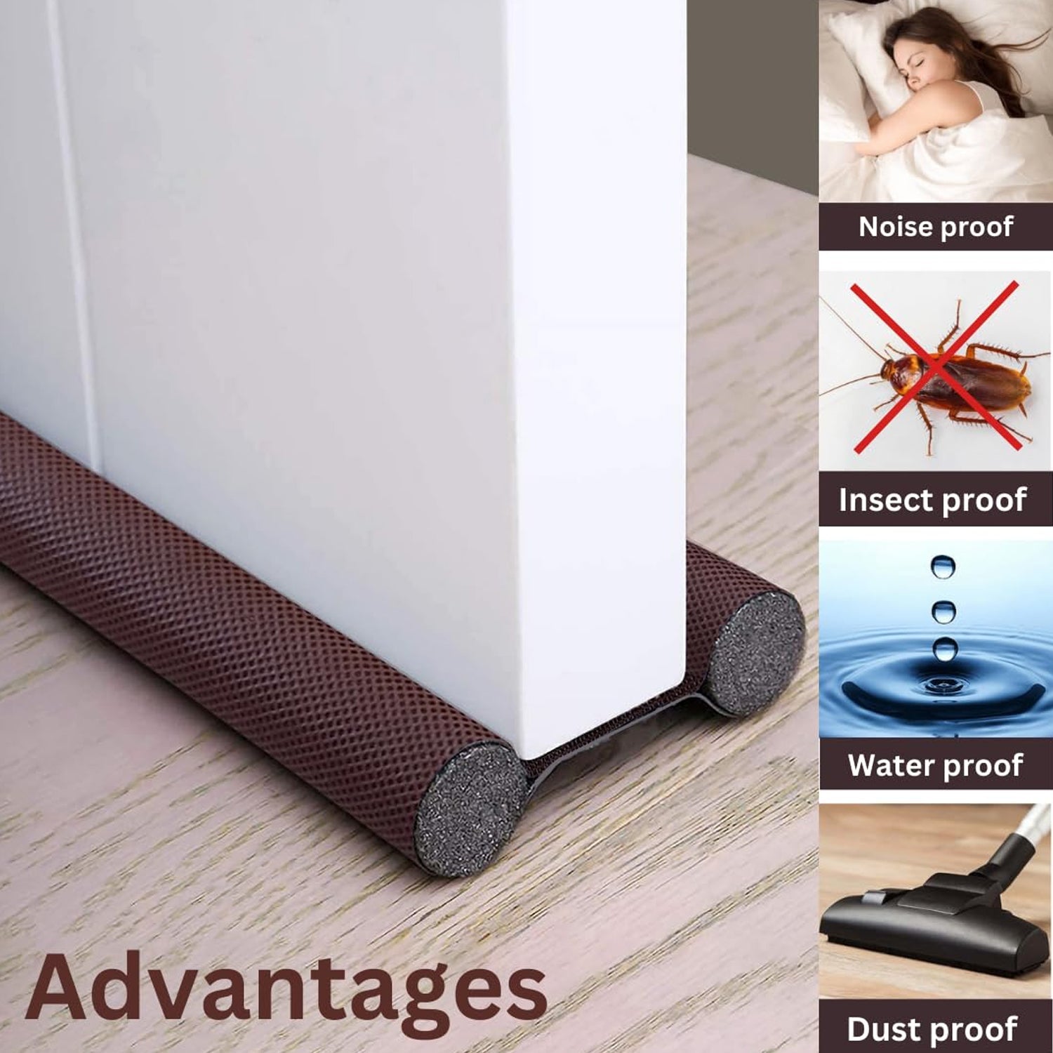 Waterproof & Dust Proof Door Draft Stopper