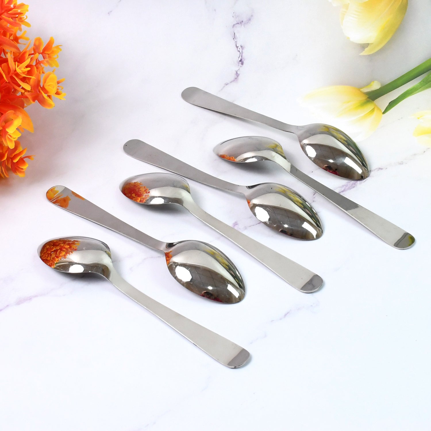 Stainless Steel Table Spoons Set of 6