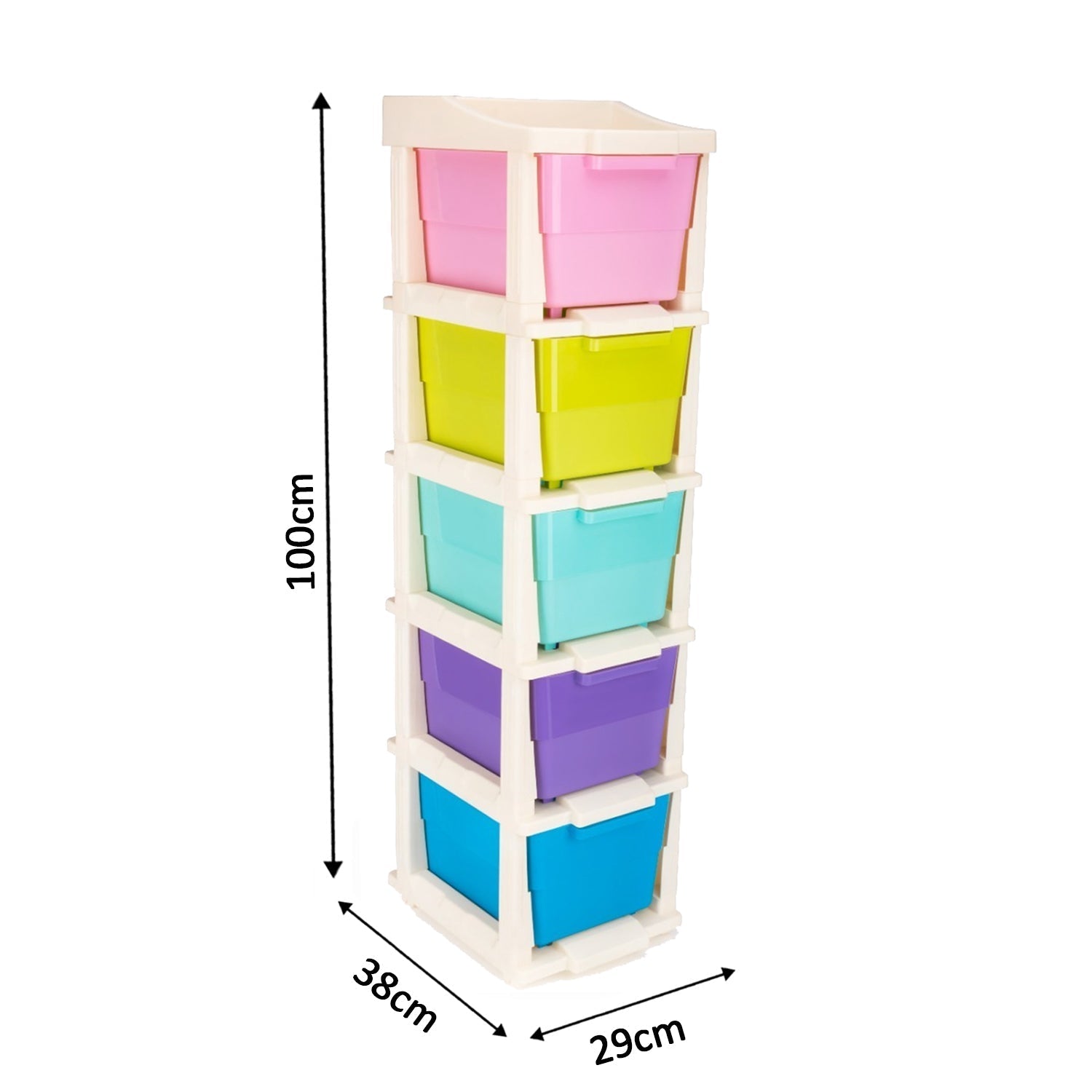 5 Layer Multi-Purpose Modular Drawer Storage System