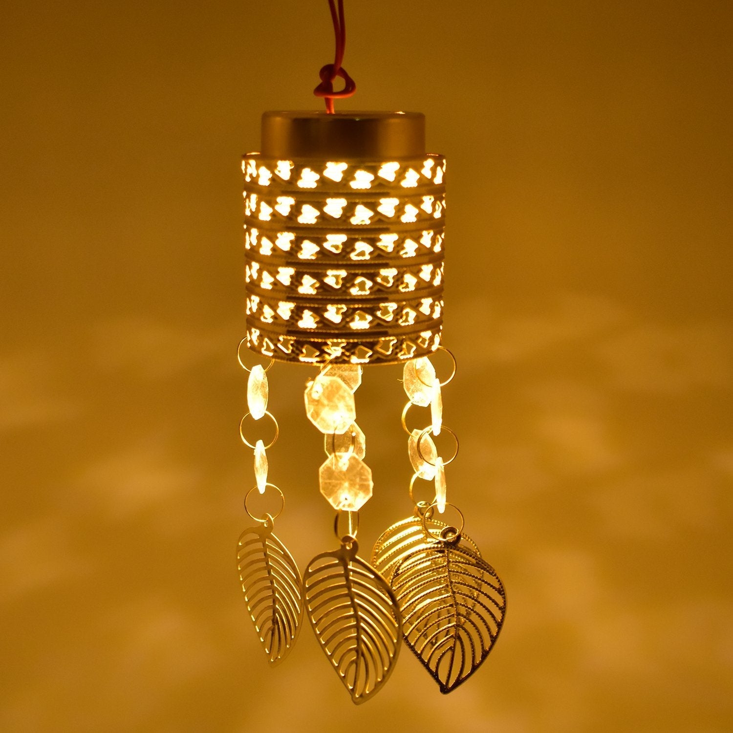 Fancy small golden jhoomer for home decoration, elegant and stylish