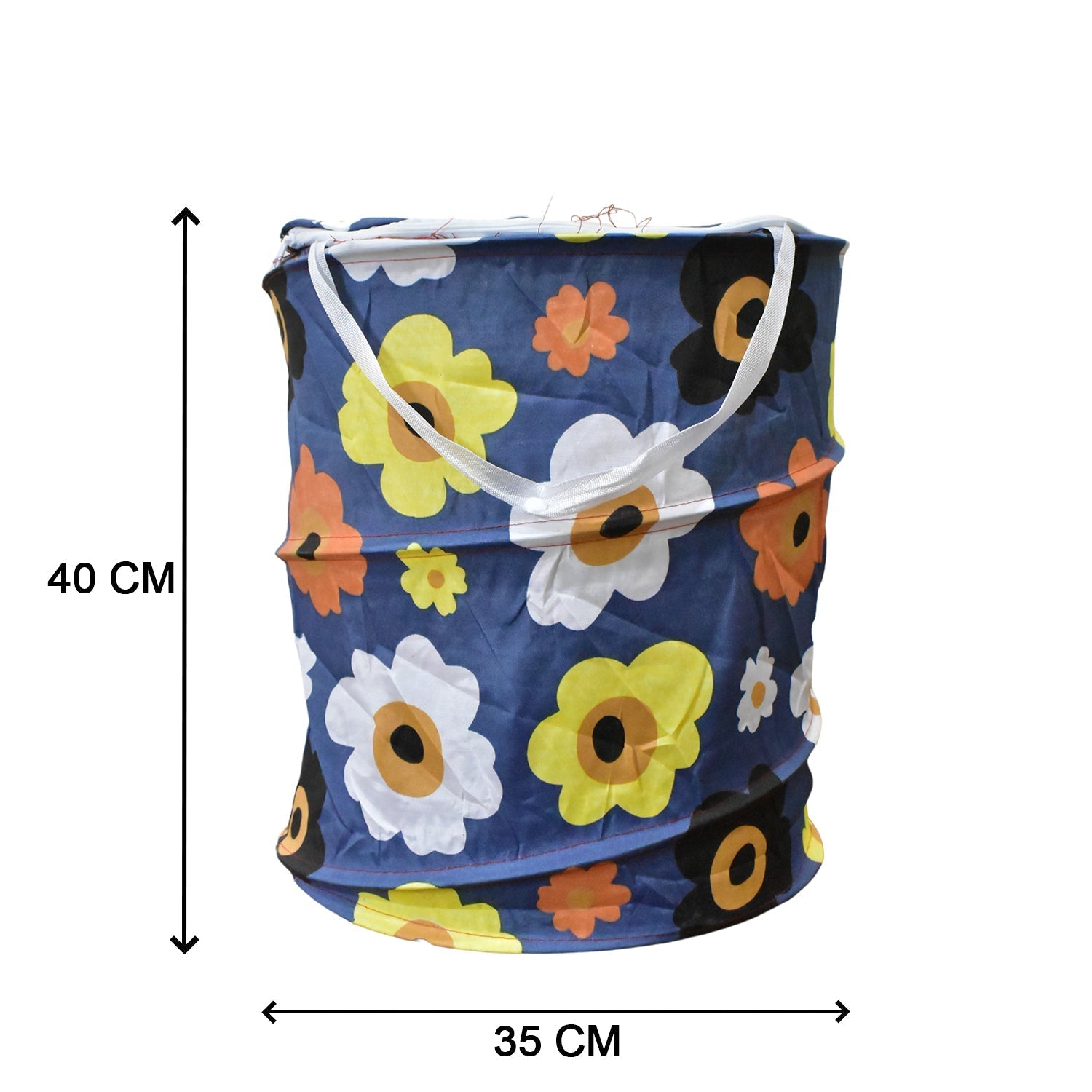 Canvas laundry bag with stylish design