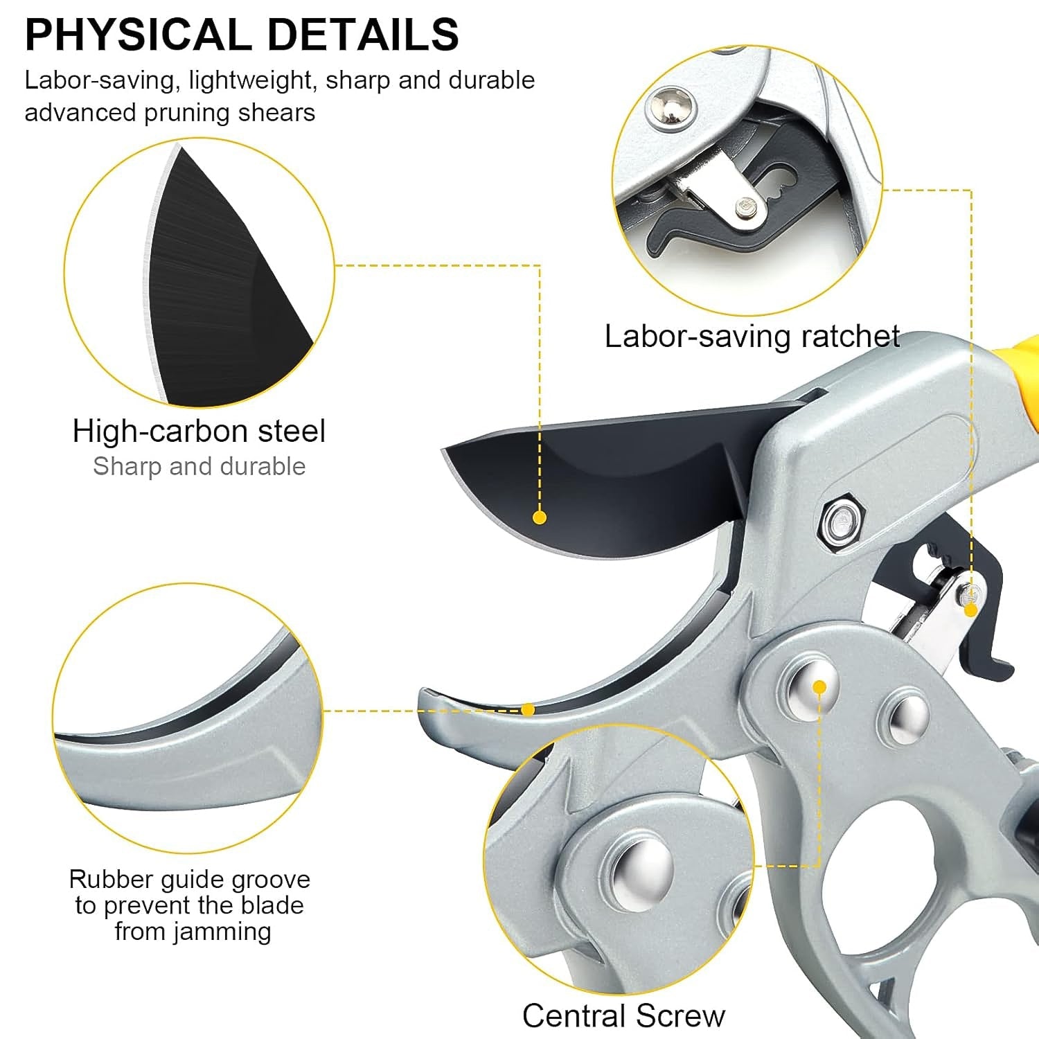 Pruning Shears, Gardening Shears, Enhanced Garden Shears Pruning Machine