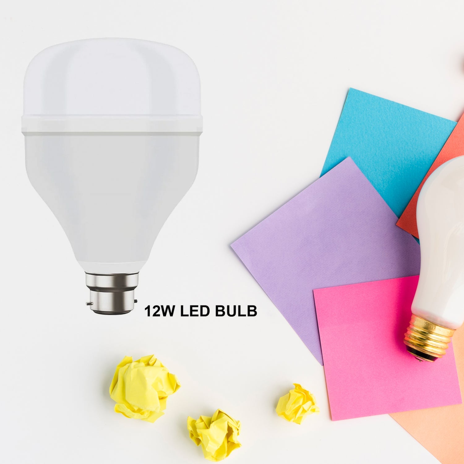 12W LED light bulb, bright and energy-saving, for all rooms