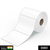 Thermal labels roll, 4"x6", 400 labels.