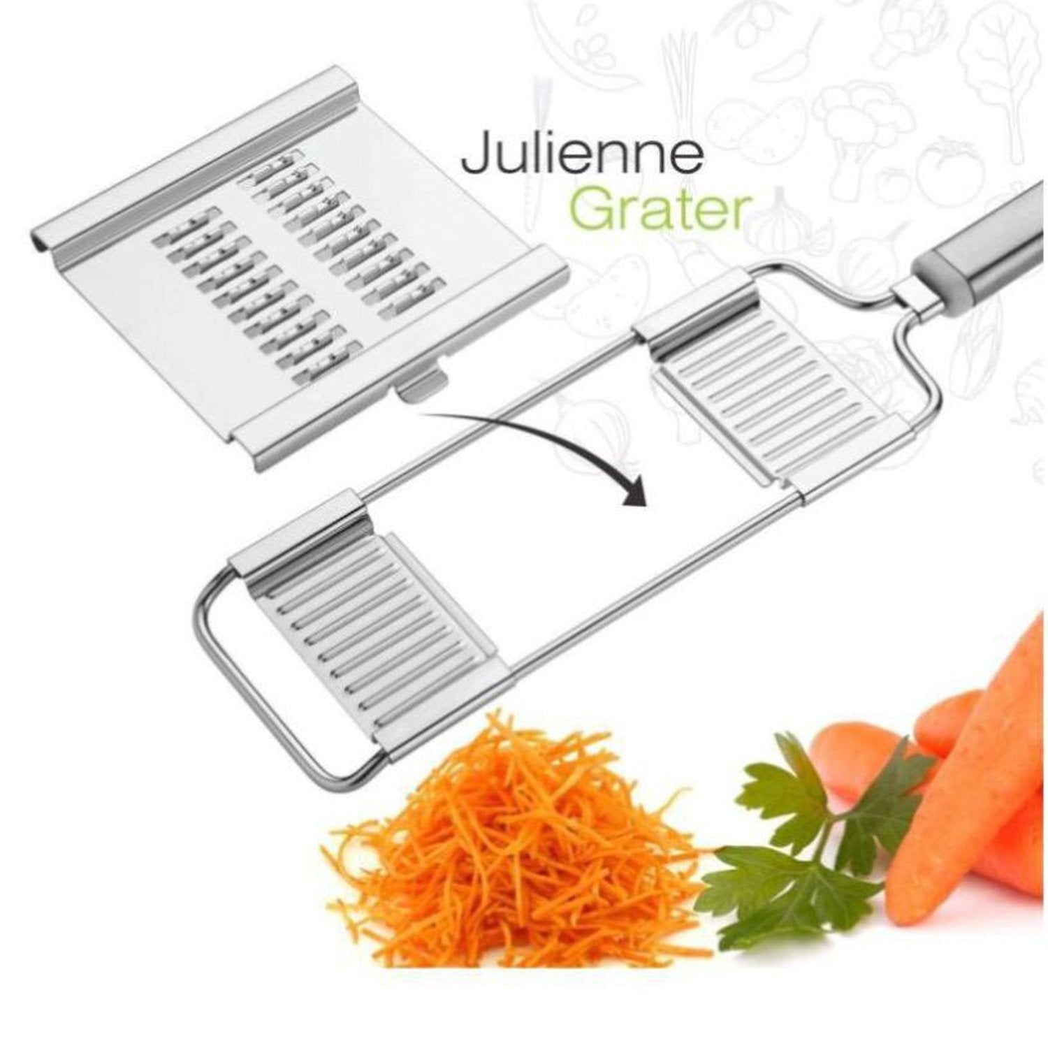 Multi-functional grater and slicer for cooking