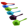 Multipurpose Silicone Spoon, Silicone Basting Spoon Non-Stick Kitchen Utensils Household Gadgets Heat-Resistant Non Stick Spoons Kitchen Cookware Items For Cooking and Baking (6 Pcs Set)