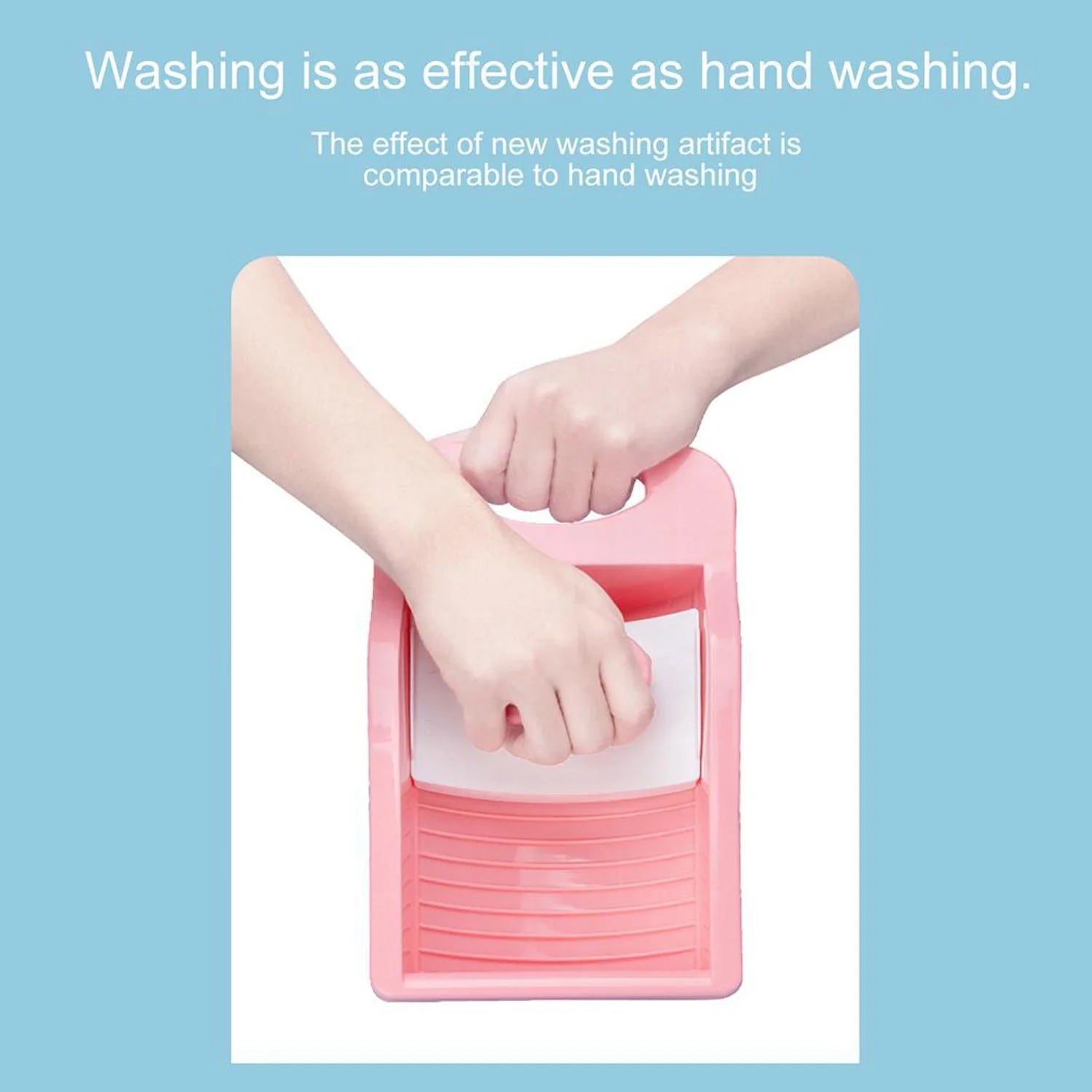 Compact socks washing board for effective laundry care