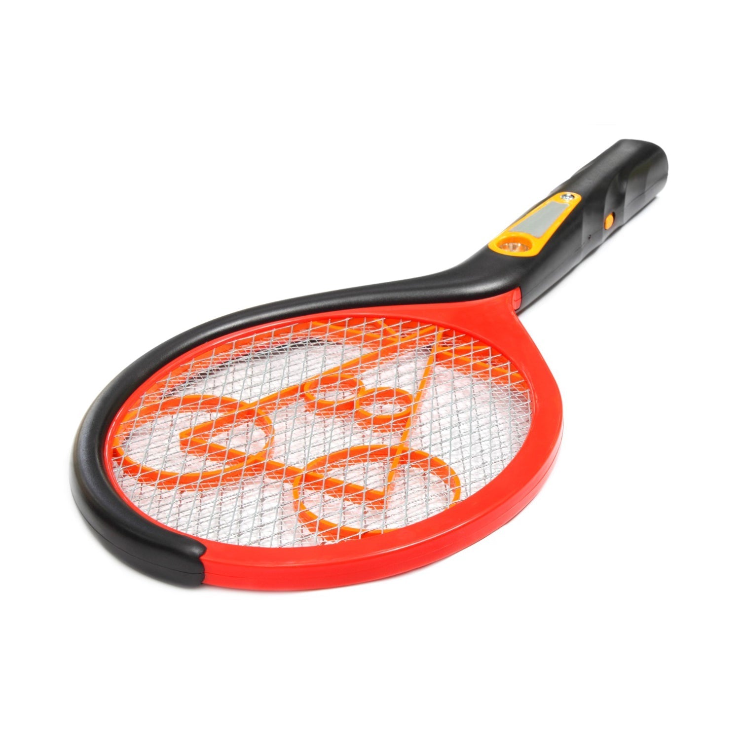 Rechargeable mosquito bat with integrated LED light