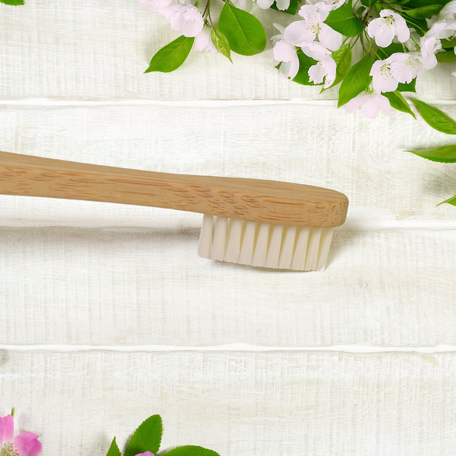 Wooden / Bamboo Brush Toothbrush Ultra Soft Bristles (1 Pc)