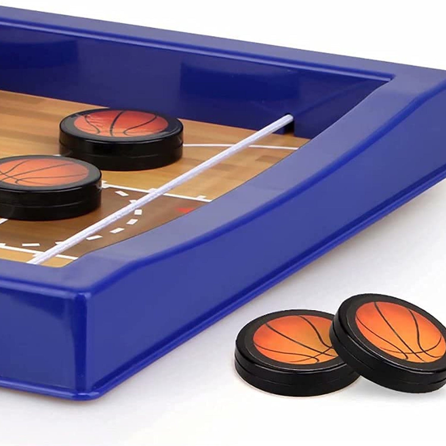 Fast Sling Basketball Puck Game Paced Table Desktop Battle Ice Hockey Game for Adults and Kids Parent-Child Winner Board Games Interactive Toy, Desktop Table Game