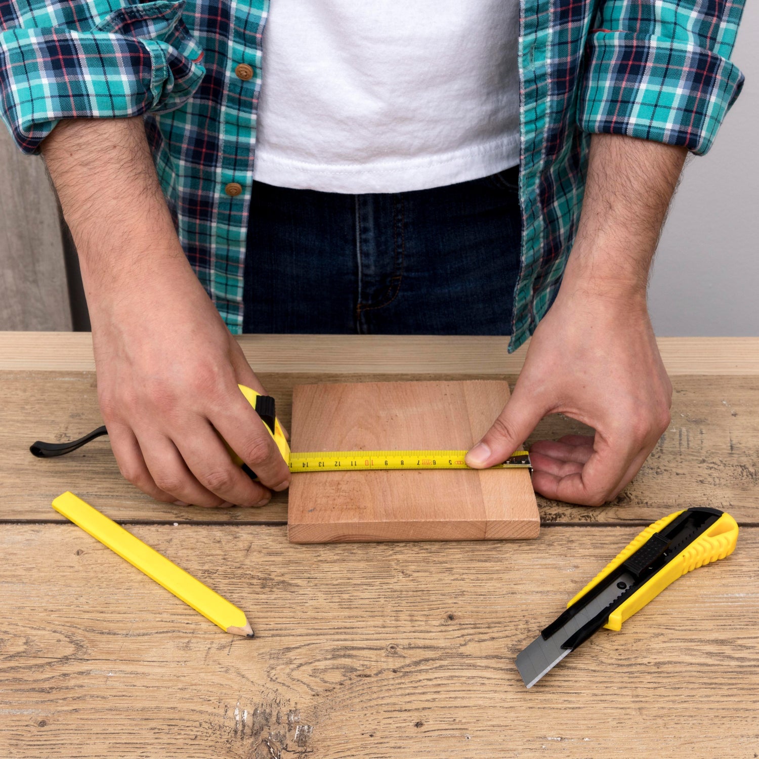 Measuring tape showing detailed markings