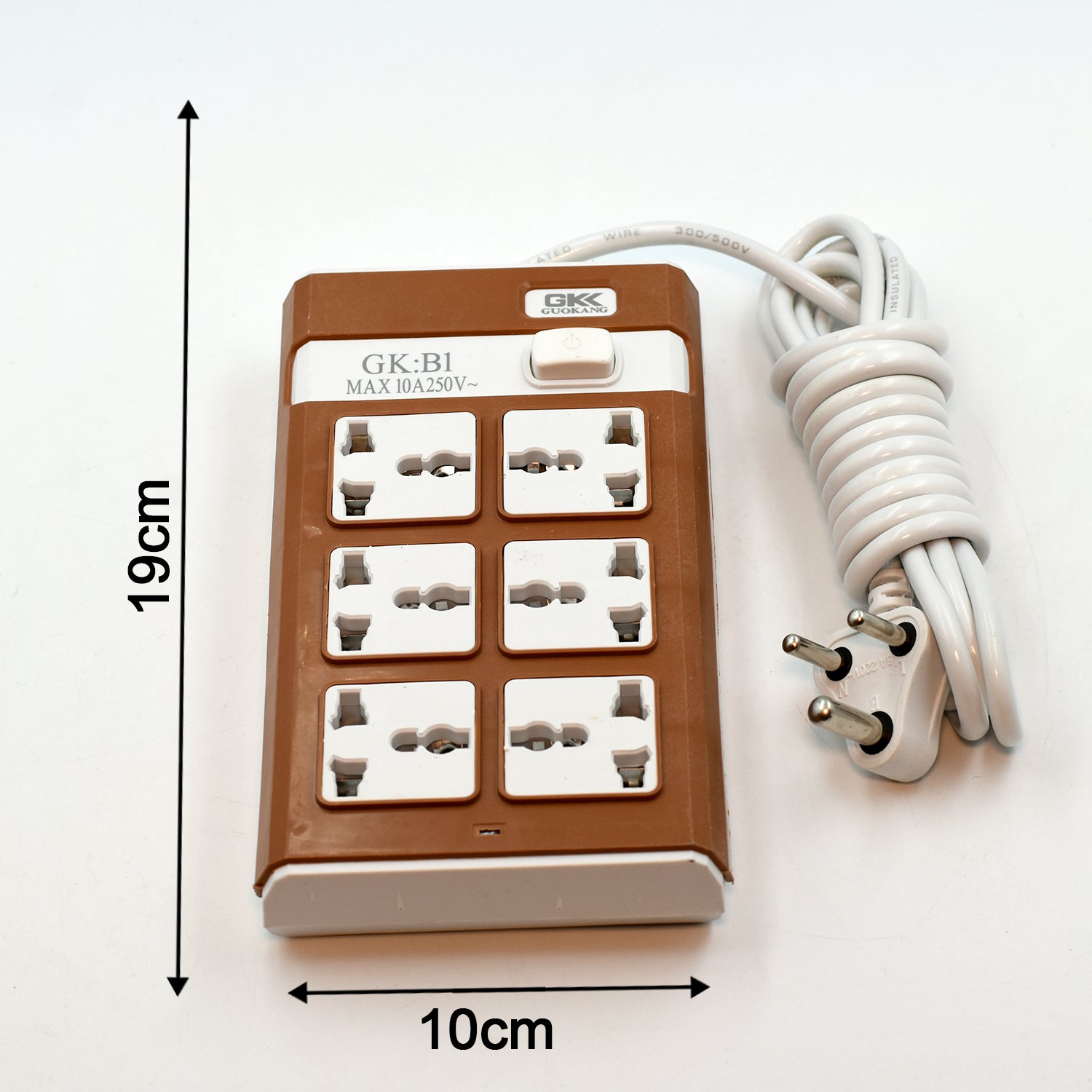 Extension board with surge protection