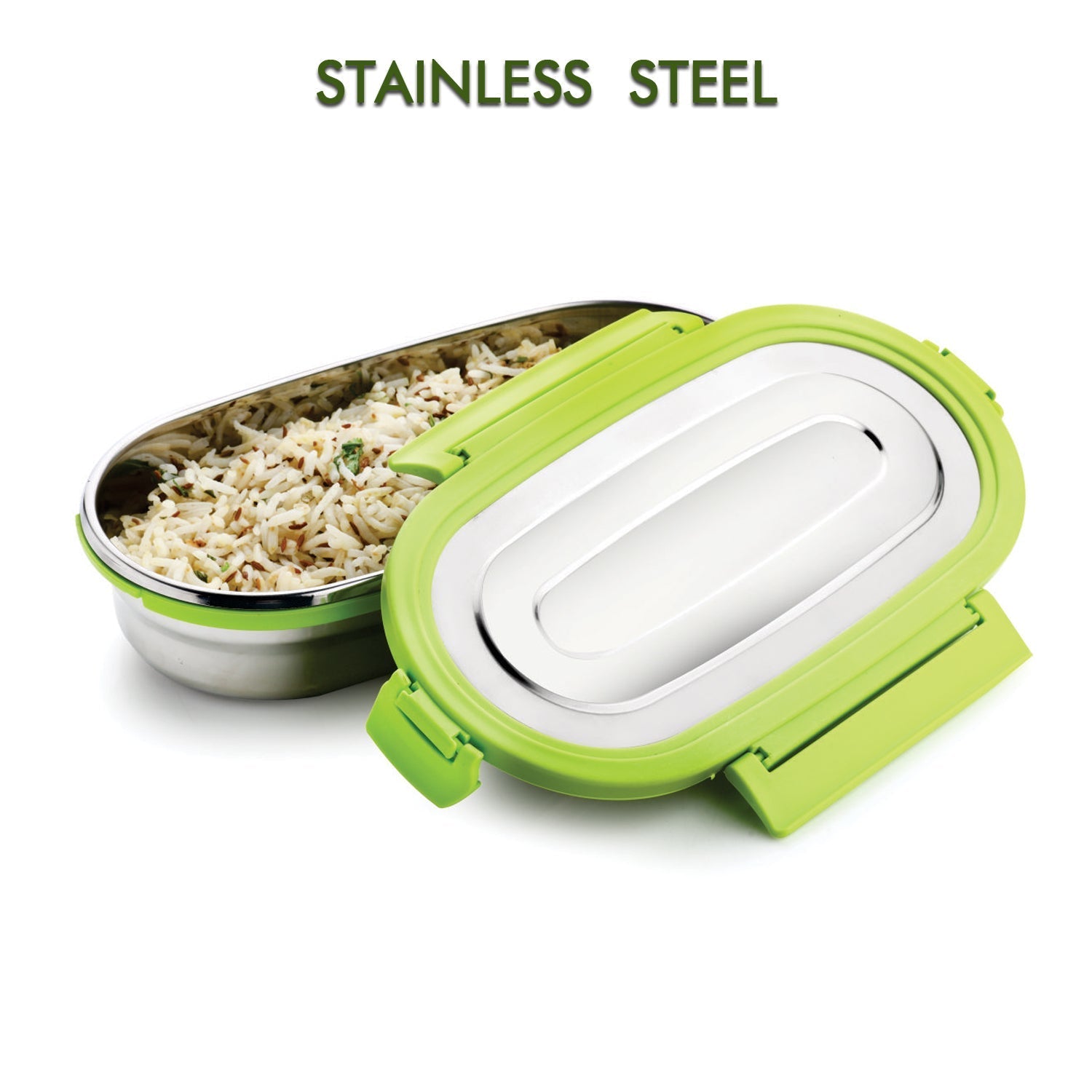 Stainless steel lunch box for school