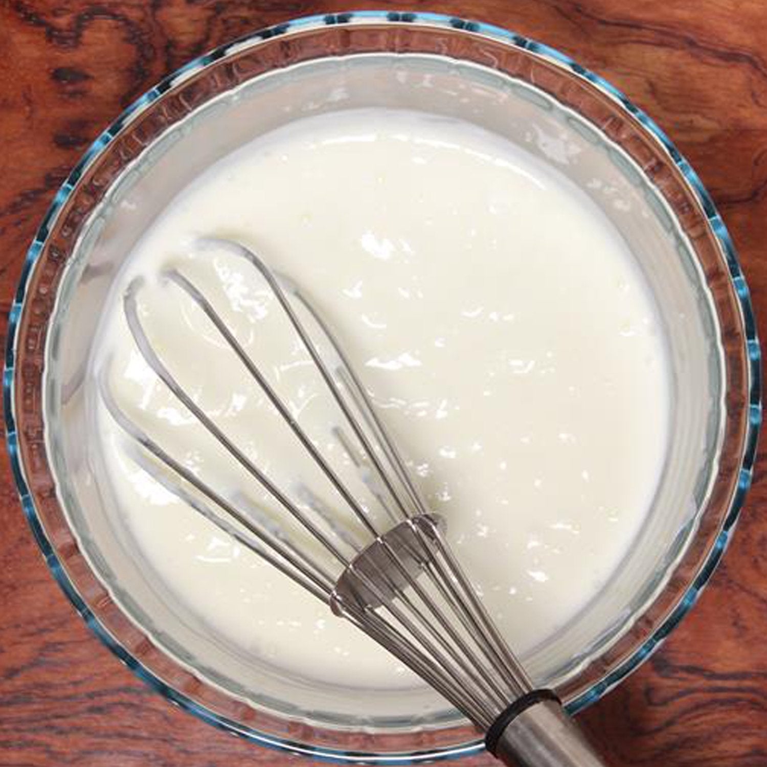 10-inch whisk for cooking and baking, shown from above