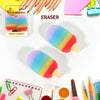 Jelly Popsicle Shape Fancy &amp; Stylish Erasers, Mini Eraser Creative Cute Novelty Eraser for Children Eraser Set for Return Gift, Birthday Party, School Prize (2 Pc Set| Mix Design)