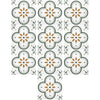 Peel and Stick Floor Tiles Kitchen / Bathroom Backsplash Sticker Detachable Waterproof DIY Tile Stickers for Wall Decoration Tiles Home Decoration (8x8 Inch / 10 Pcs Set)
