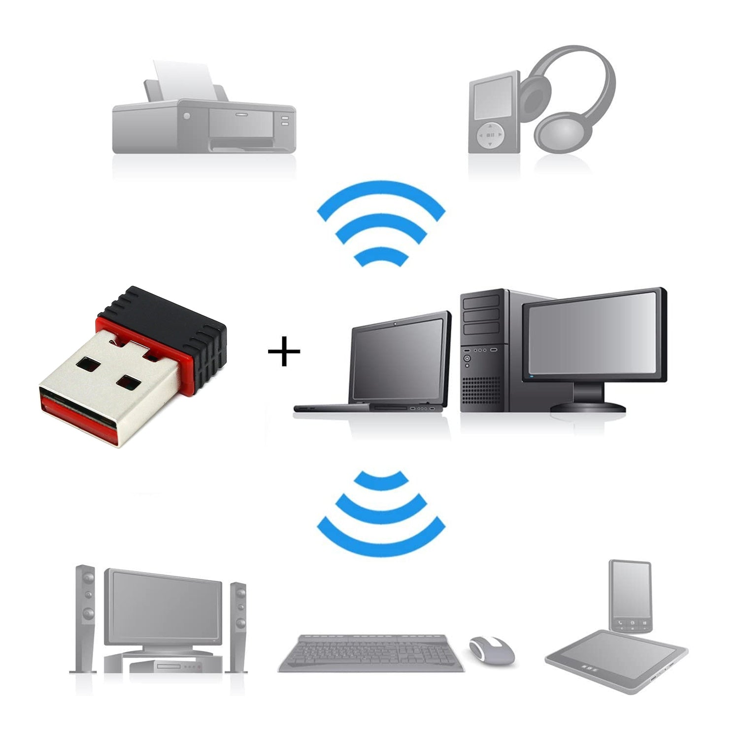 Mini Wi-Fi network adapter