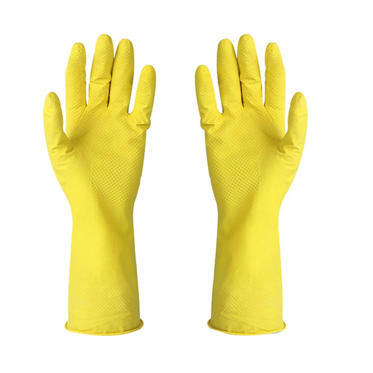 Durable multipurpose rubber gloves for cleaning