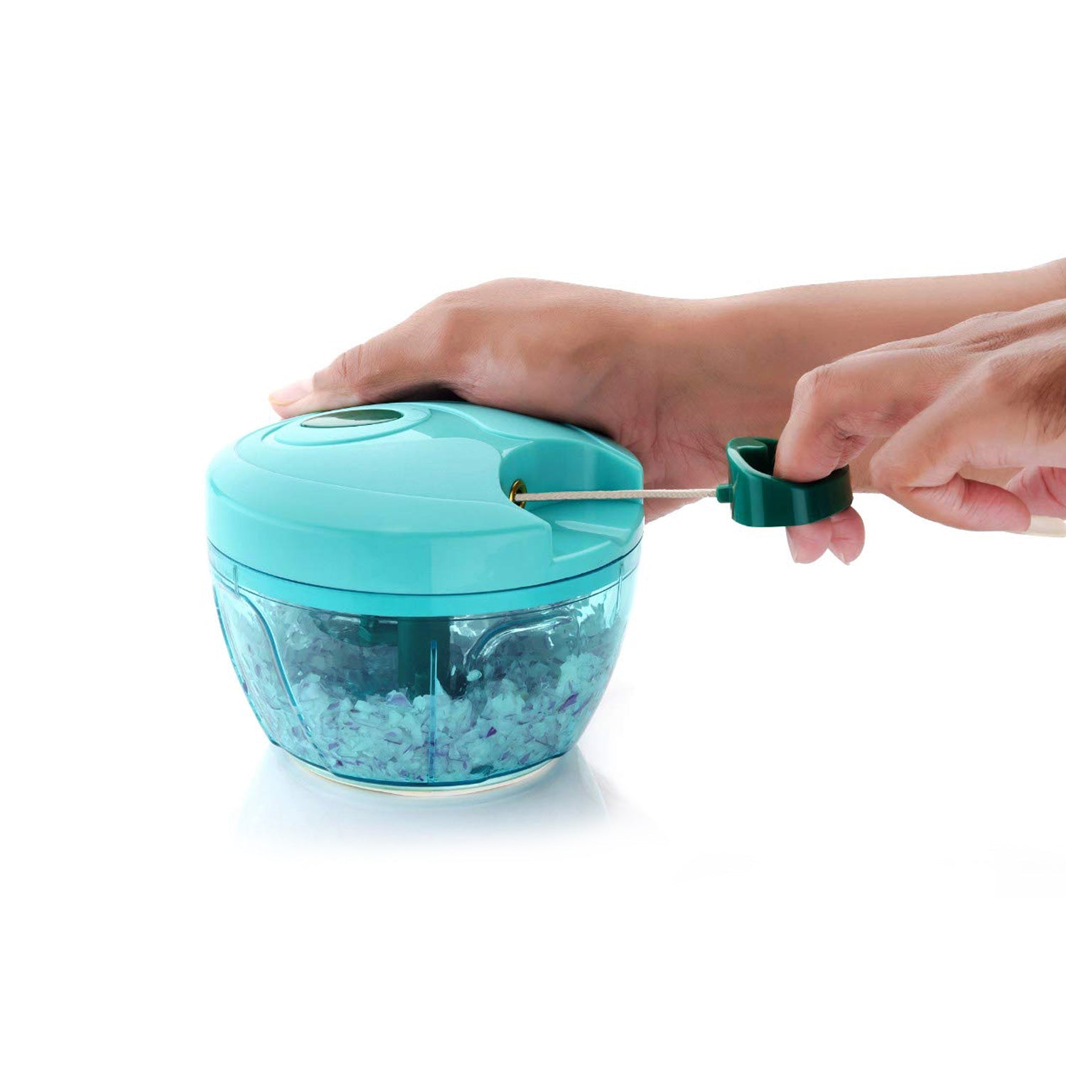 Handy food chopper for kitchen convenience