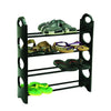 4-shelf shoe rack, sturdy and space-saving storage for footwear