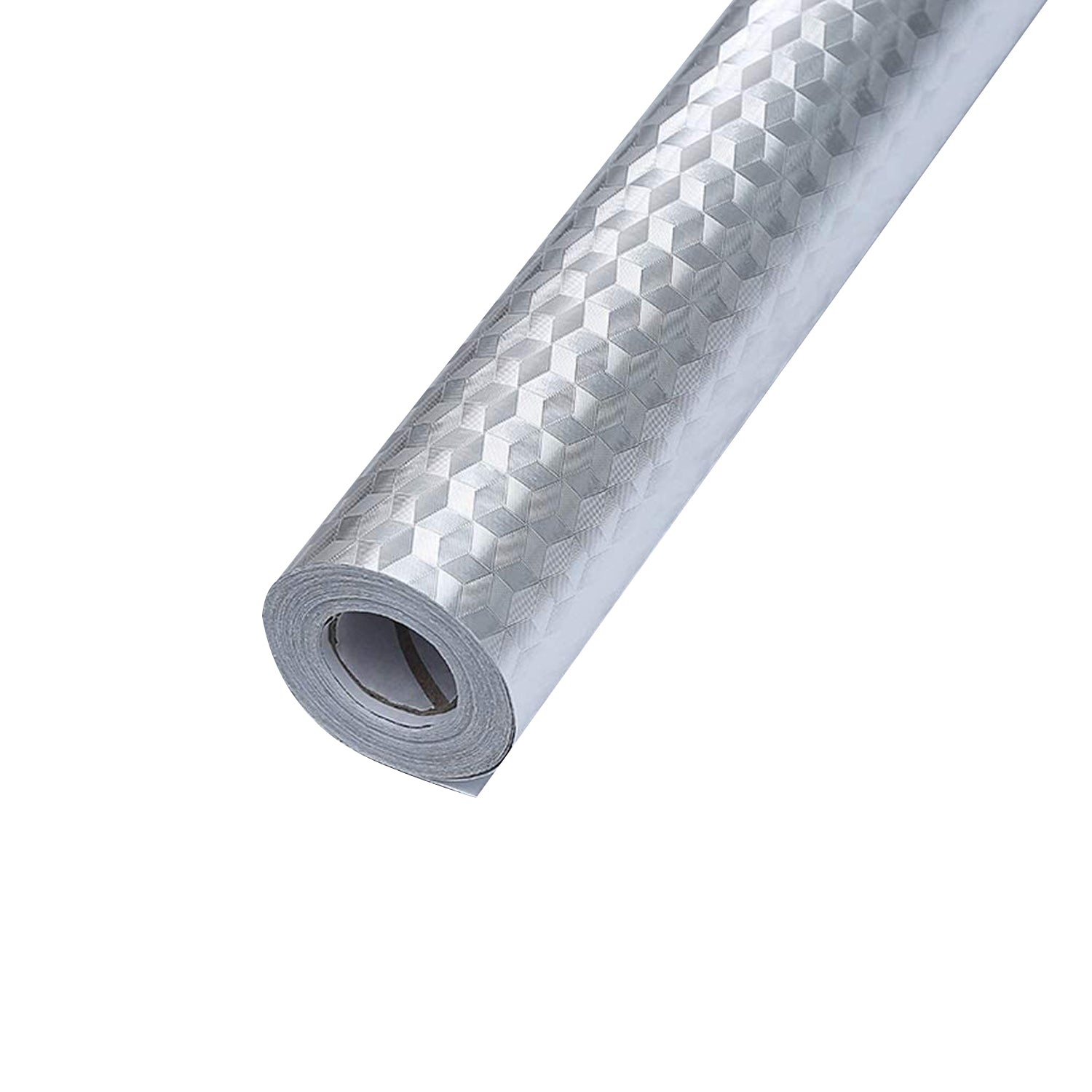 2-meter aluminum foil roll, ideal for covering kitchen surfaces and avoiding mess.