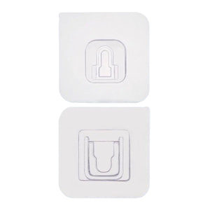 Adhesive wall hooks, pack of 20, heavy duty and easy to install.