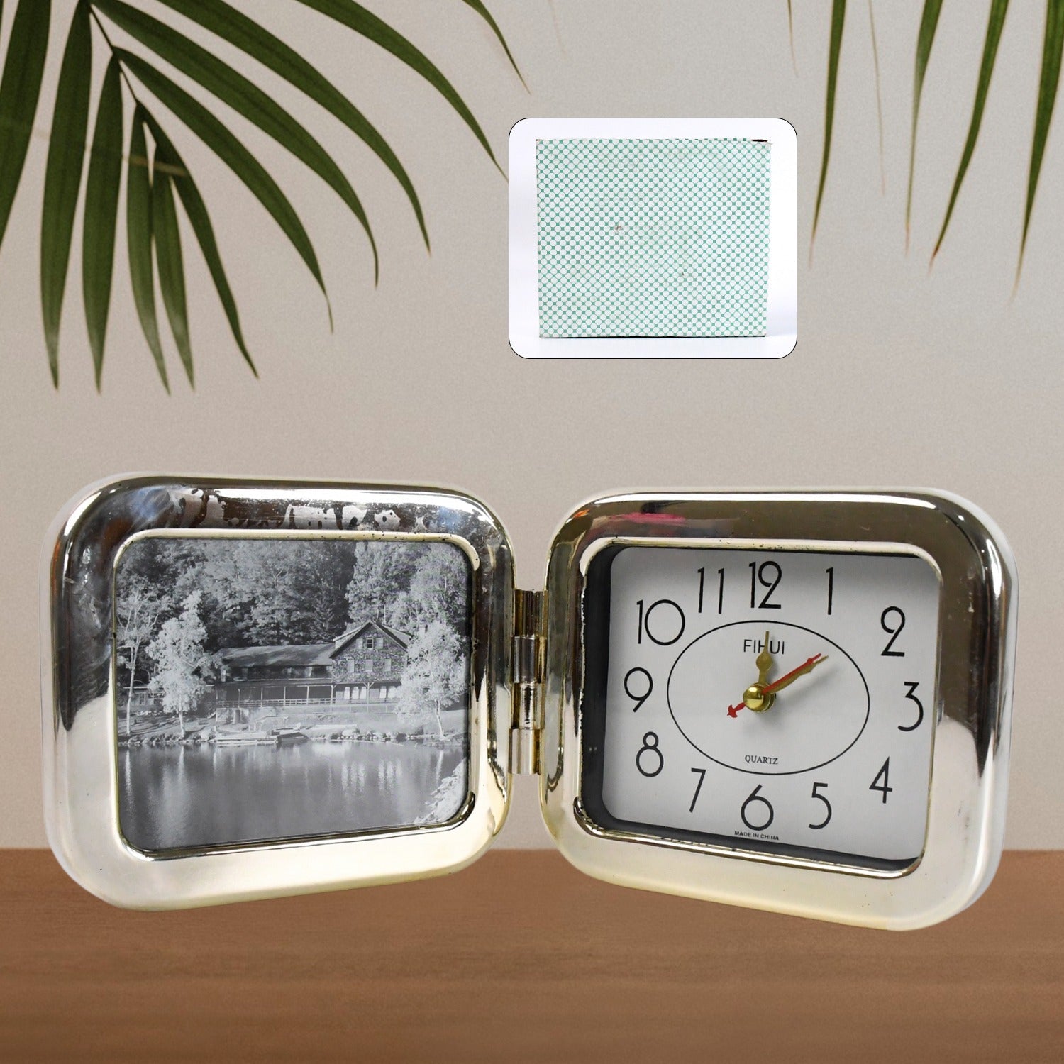 Plastic Foldable Desk Clock 