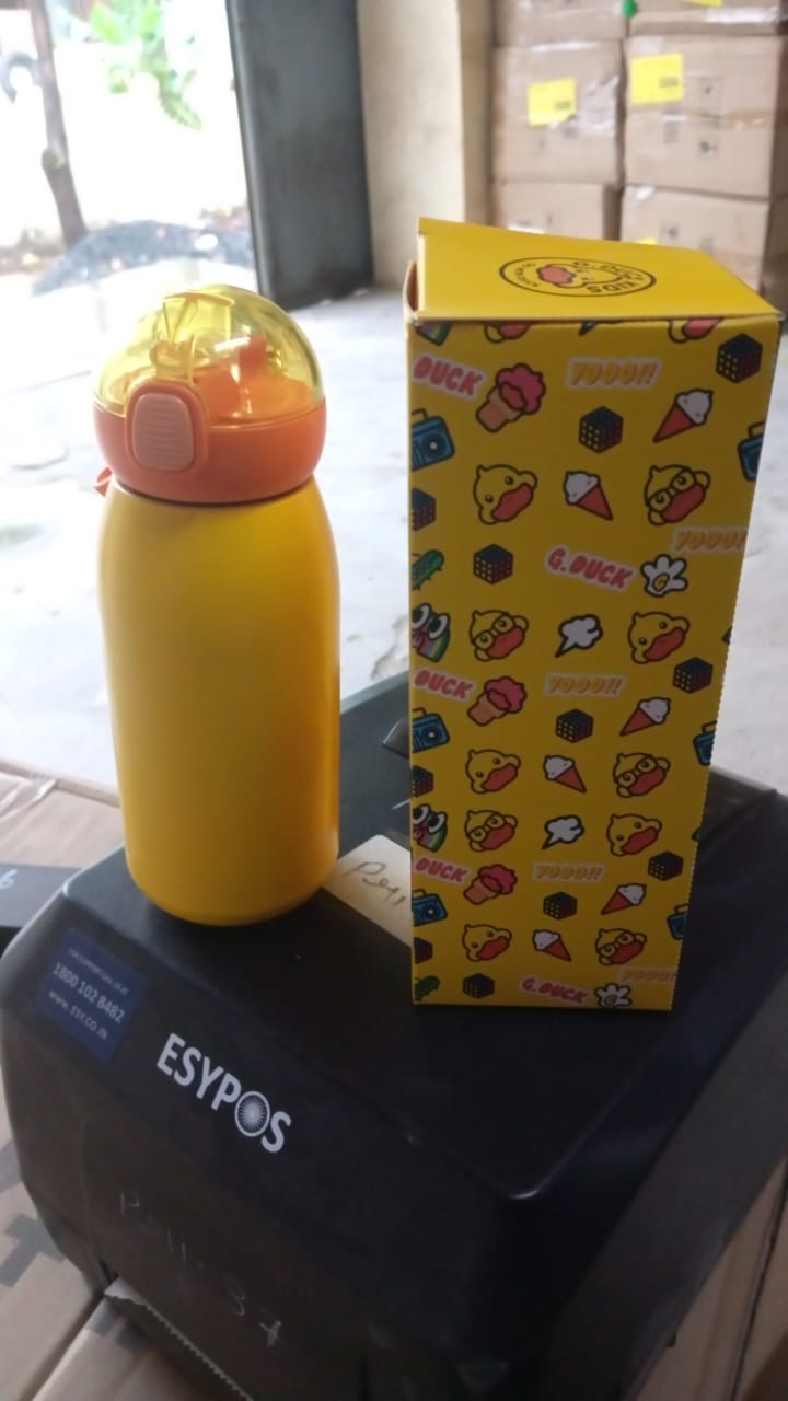 Duck Stainless Steel Water Bottle (400 ML)