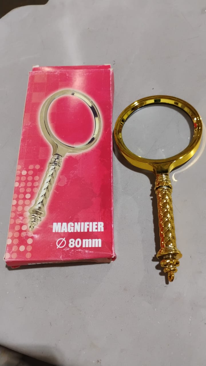 Magnifying Glass Handheld Magnifier (80 MM / 1 Pc)