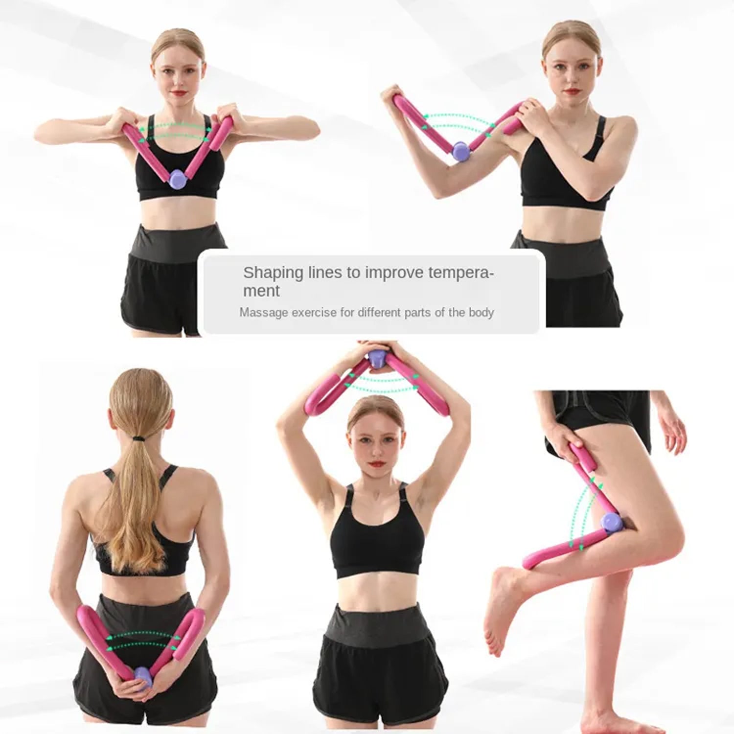 Fitness Thigh Toner - Muscle Toning Gym or Home Equipment - Leg Blaster Toner for Trimming Arms, Abs, Glutes and Legs