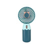 Mini Fan Rechargeable Table Fan Handheld Fan USB Fan Desk Fan Cooling Fan For Home , Office , Car, & Multi Use Fan (Battery Not Include)