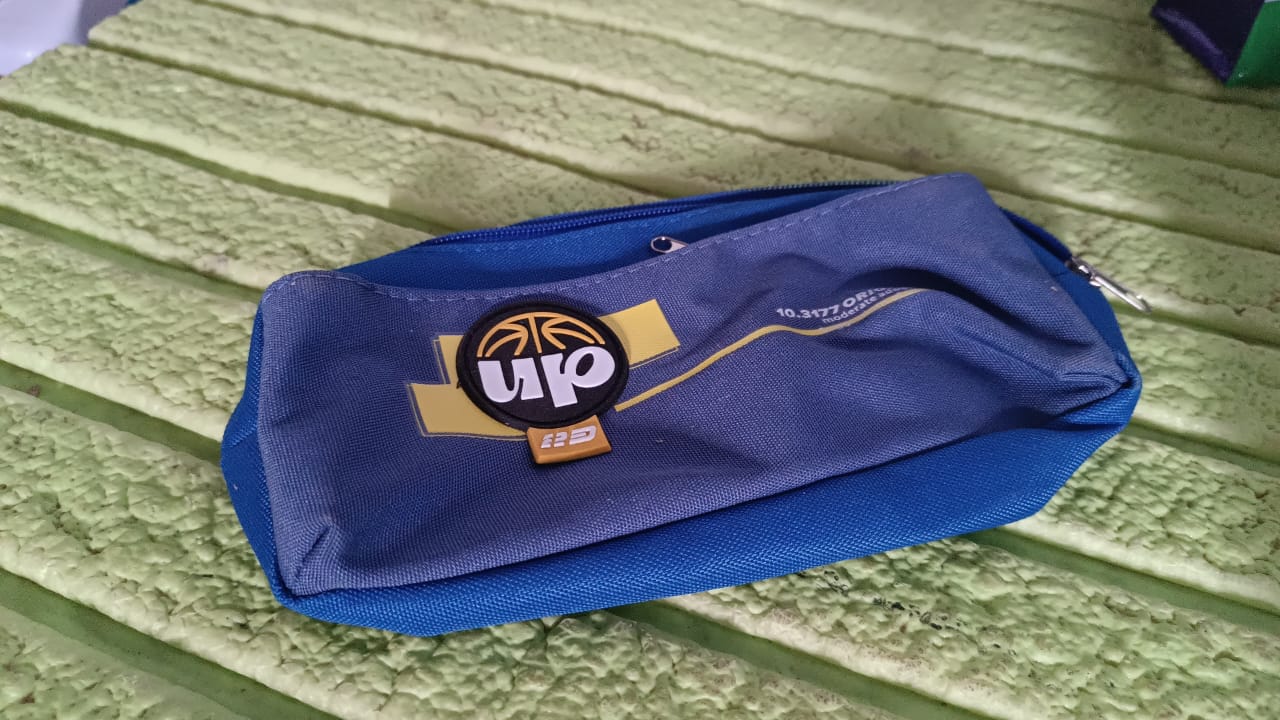 Pencil Pouch With Zipper (1 Pc / 2 Compartment)