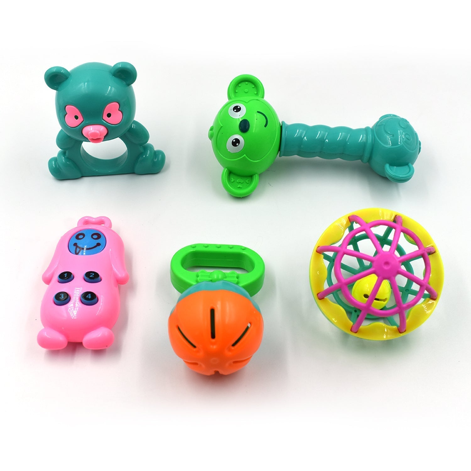 Rattles and toys for children