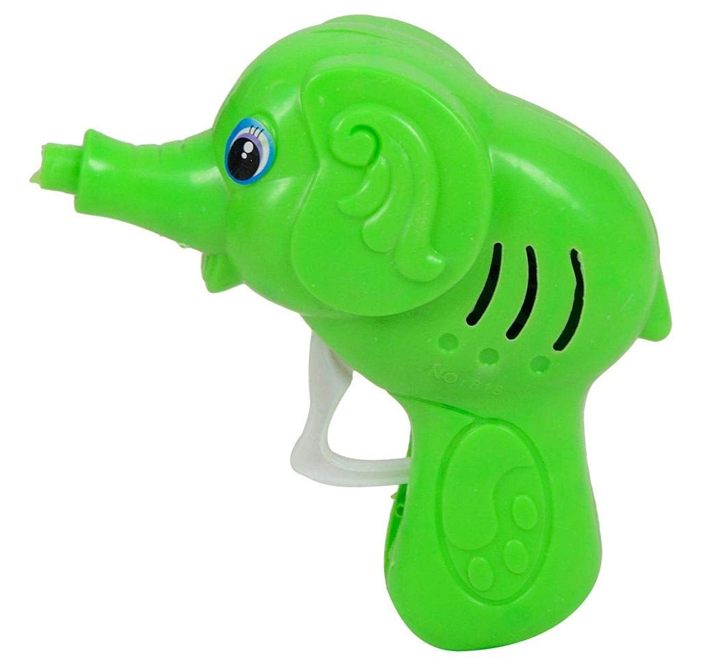 Bubble gun toy with elephant design