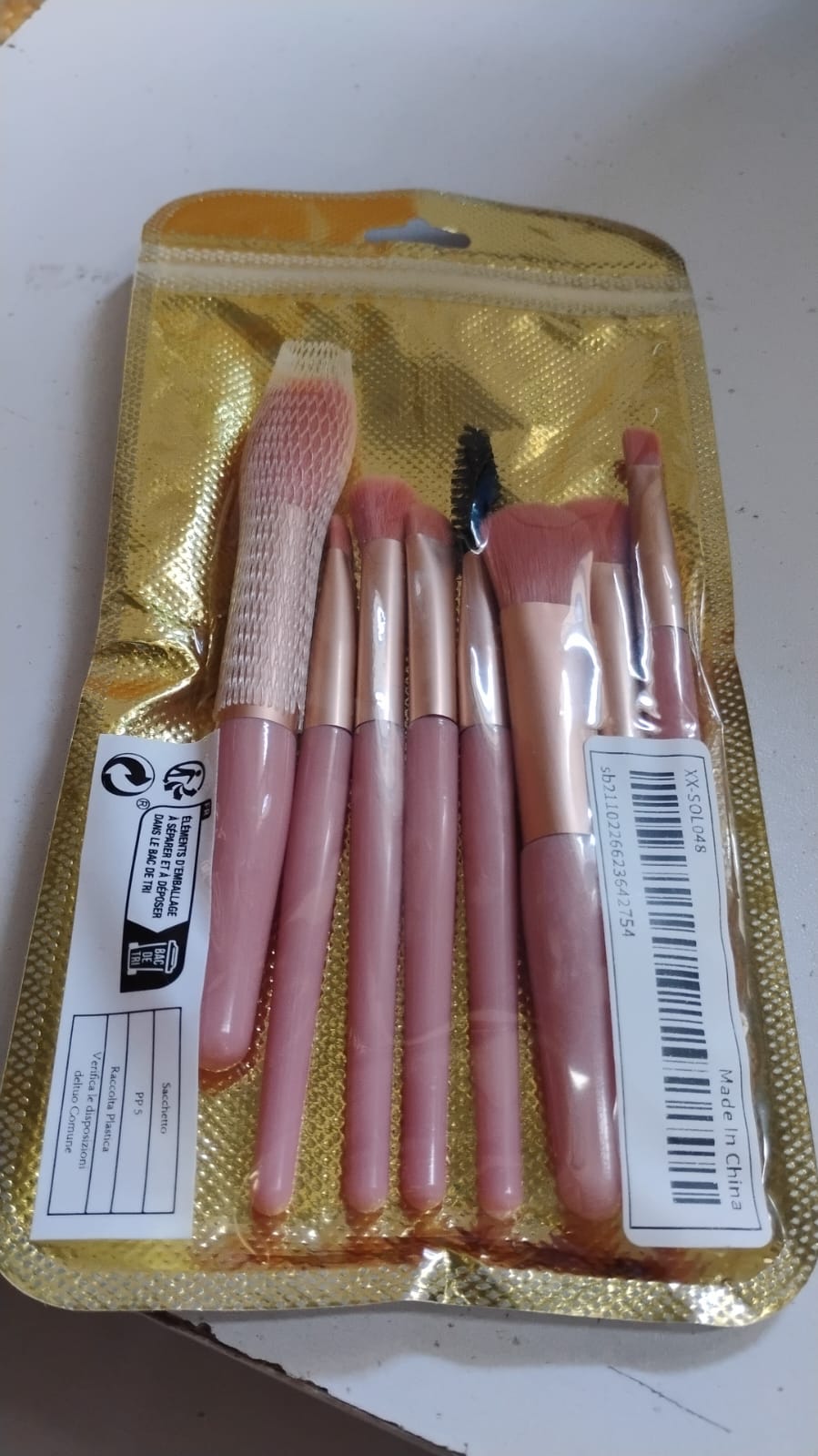 Premium Makeup Brush Set (8 Pcs Set / Mix Color)