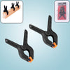 3 inch Heavy Duty Clips Clamp Spring Clamps Clip Fixture (2 Pc Set)